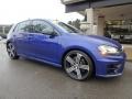 2015 Lapiz Blue Metallic Volkswagen Golf R 4Motion  photo #9