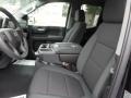 Jet Black Front Seat Photo for 2019 Chevrolet Silverado 1500 #130423199