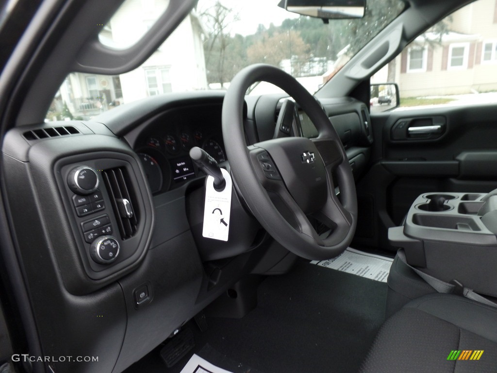 2019 Silverado 1500 Custom Z71 Trail Boss Double Cab 4WD - Black / Jet Black photo #33