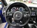 2015 Volkswagen Golf R Black Interior Steering Wheel Photo