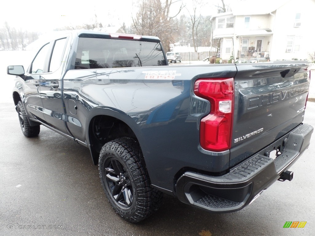 2019 Silverado 1500 Custom Z71 Trail Boss Double Cab 4WD - Shadow Gray Metallic / Jet Black photo #9