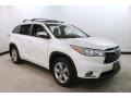 Blizzard Pearl White - Highlander Limited AWD Photo No. 1