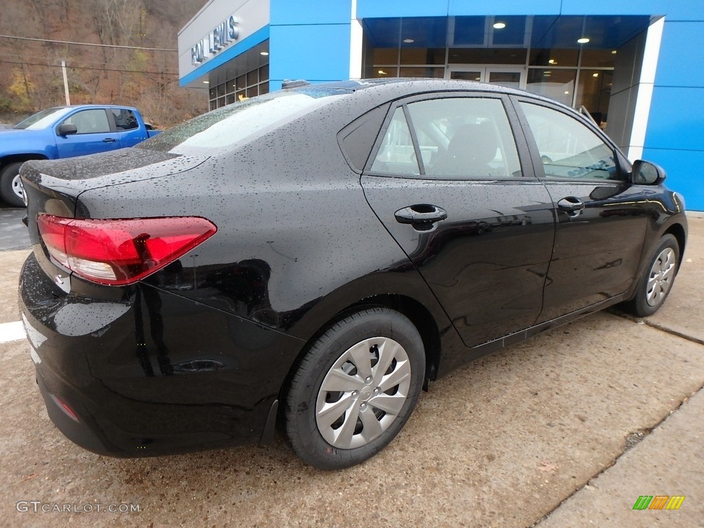 Aurora Black 2019 Kia Rio S Exterior Photo #130424441