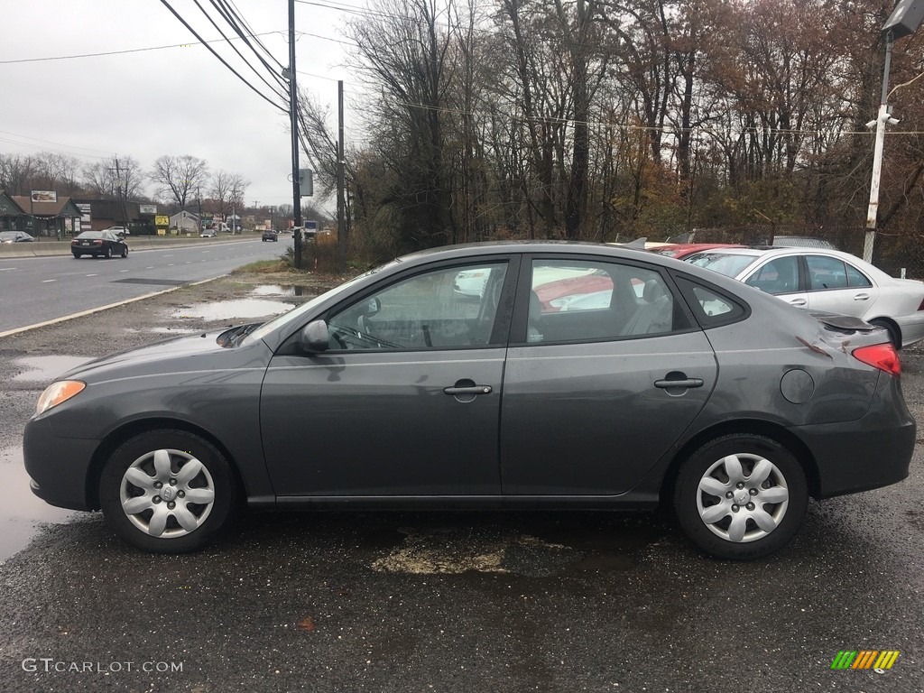 2009 Elantra GLS Sedan - Carbon Gray / Beige photo #2