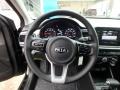 Black 2019 Kia Rio S Steering Wheel