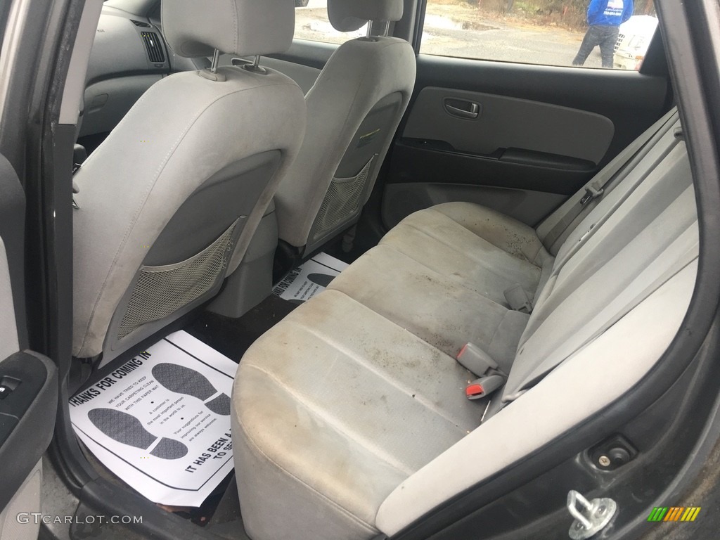 2009 Elantra GLS Sedan - Carbon Gray / Beige photo #11