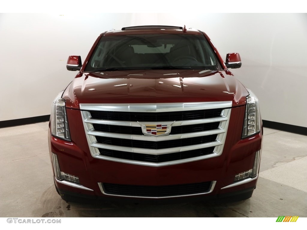 2018 Escalade Luxury 4WD - Red Passion Tintcoat / Jet Black photo #2