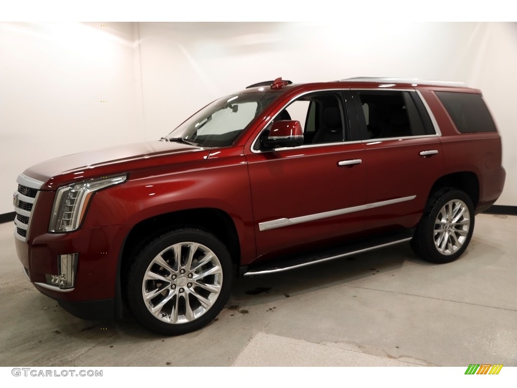 2018 Escalade Luxury 4WD - Red Passion Tintcoat / Jet Black photo #3