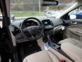 Chromite Gray/Charcoal Black 2019 Ford Escape SE 4WD Interior Color