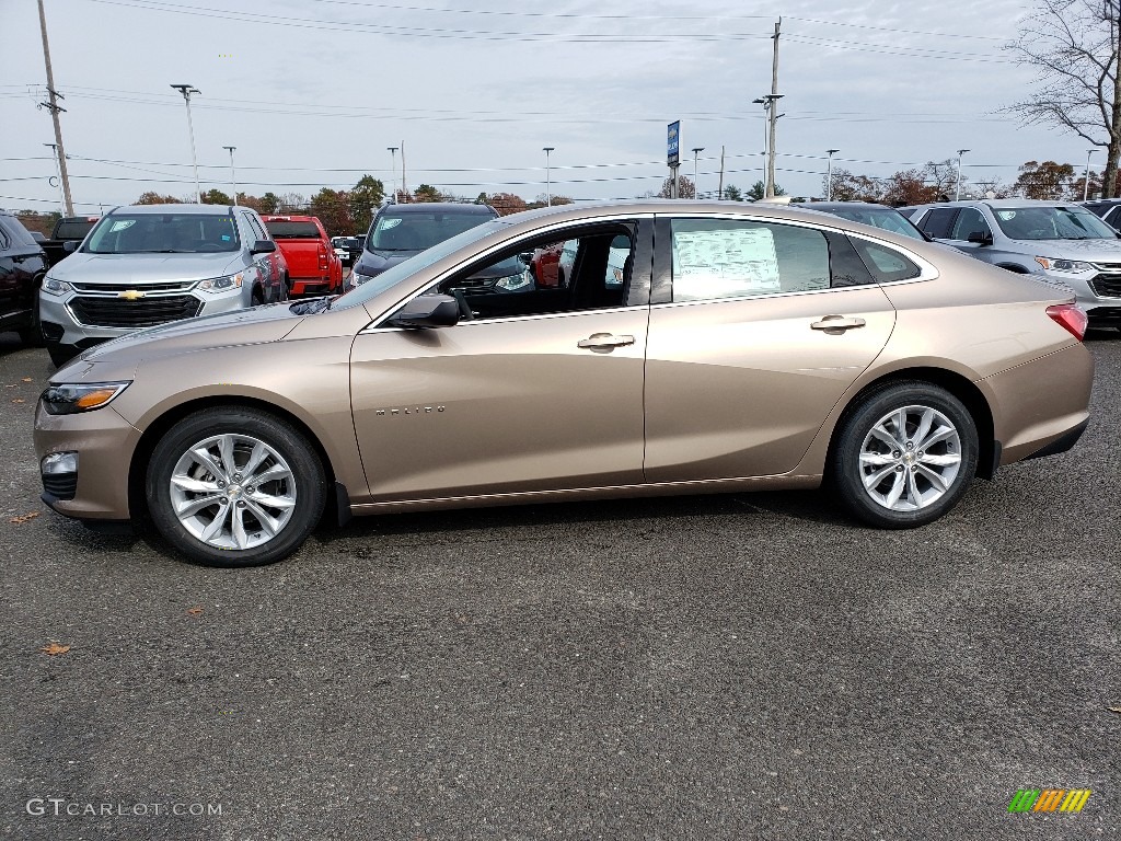 Sandy Ridge Metallic 2019 Chevrolet Malibu LT Exterior Photo #130426586