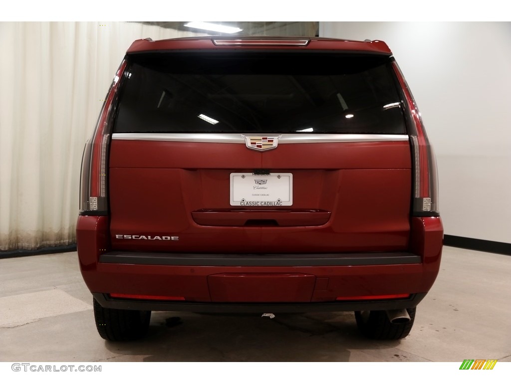 2018 Escalade Luxury 4WD - Red Passion Tintcoat / Jet Black photo #23