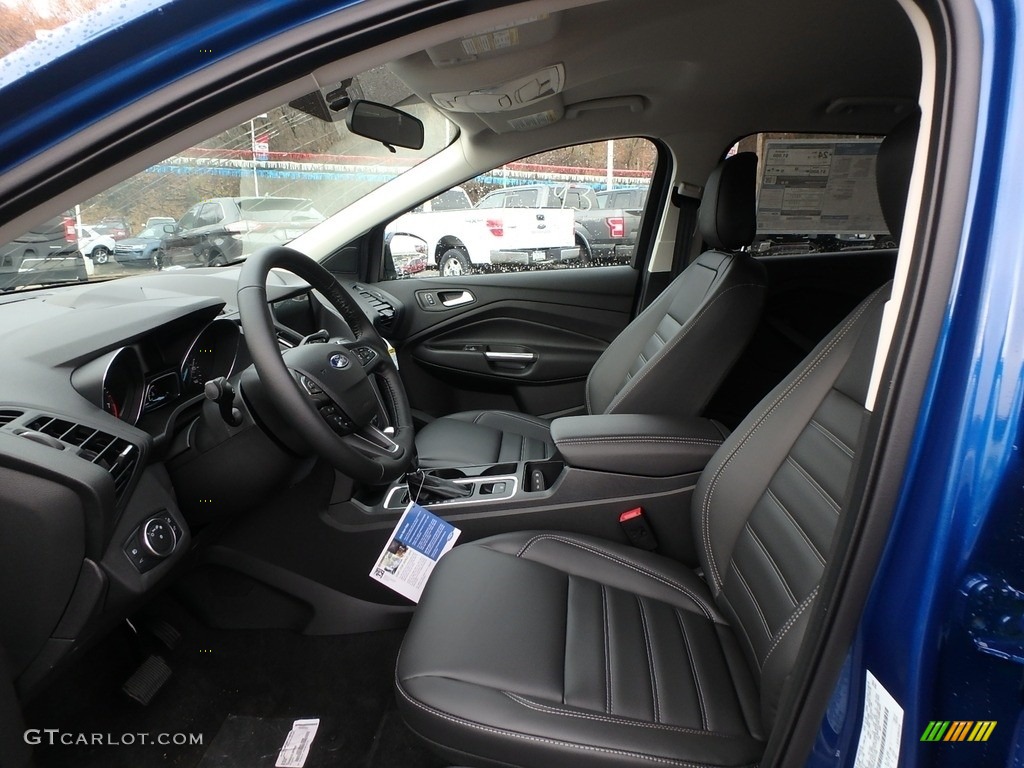 Chromite Gray/Charcoal Black Interior 2019 Ford Escape SEL 4WD Photo #130426913