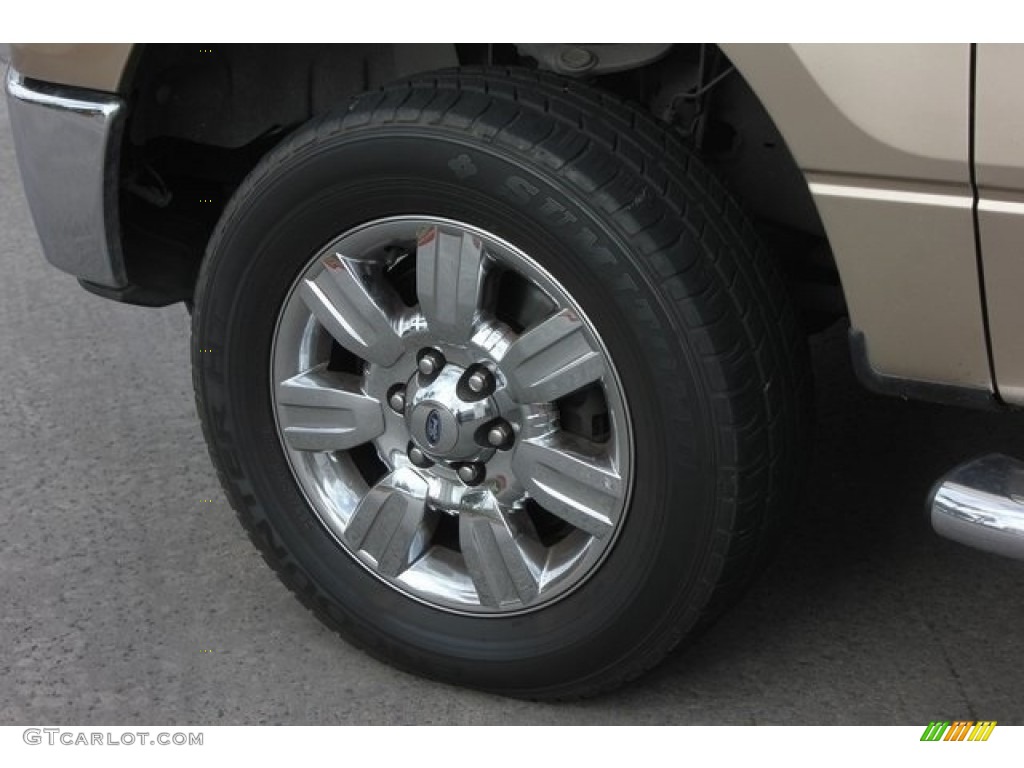 2011 F150 XLT SuperCrew - Pale Adobe Metallic / Pale Adobe photo #14