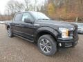 Agate Black 2019 Ford F150 STX SuperCrew 4x4 Exterior