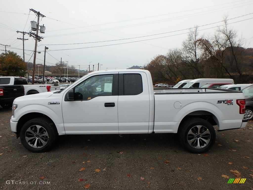 2019 F150 STX SuperCab 4x4 - Oxford White / Black photo #5