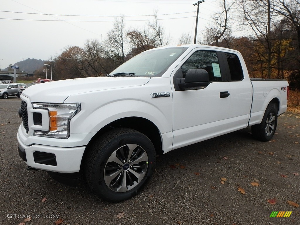 Oxford White 2019 Ford F150 STX SuperCab 4x4 Exterior Photo #130428734