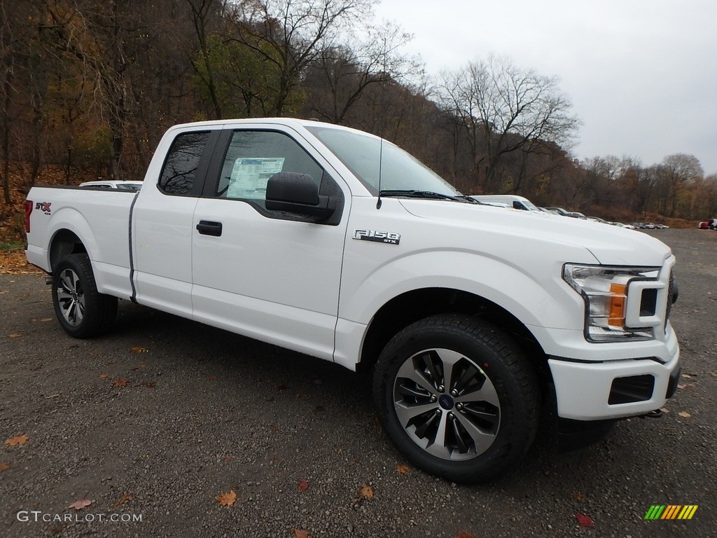 Oxford White 2019 Ford F150 STX SuperCab 4x4 Exterior Photo #130428776