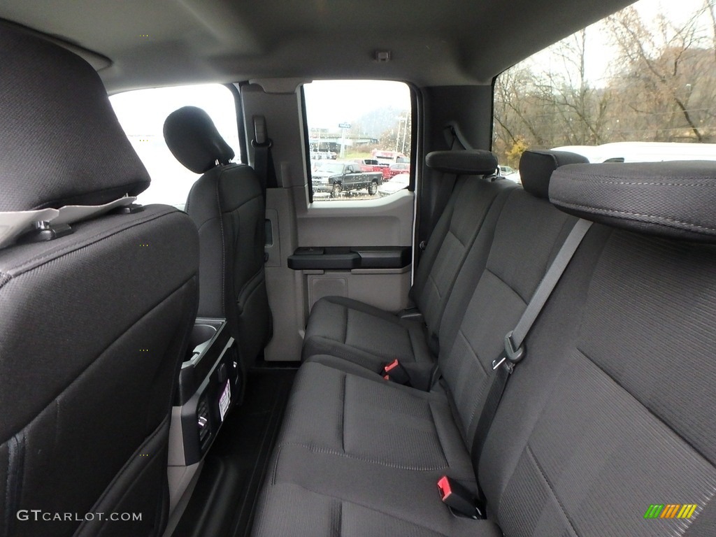 Black Interior 2019 Ford F150 STX SuperCab 4x4 Photo #130428869