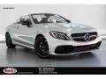 2018 Iridium Silver Metallic Mercedes-Benz C 63 AMG Cabriolet  photo #1