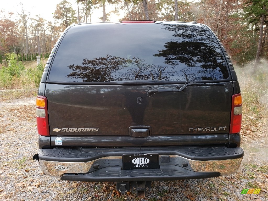 2003 Suburban 1500 LT 4x4 - Dark Gray Metallic / Gray/Dark Charcoal photo #4