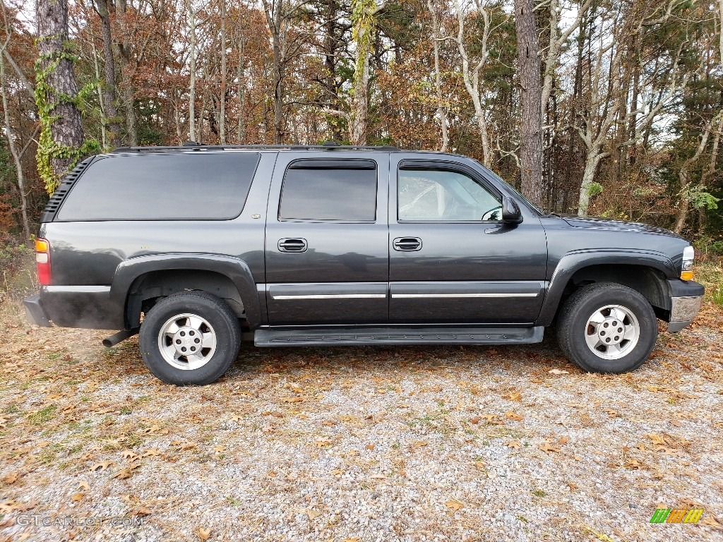 2003 Suburban 1500 LT 4x4 - Dark Gray Metallic / Gray/Dark Charcoal photo #6