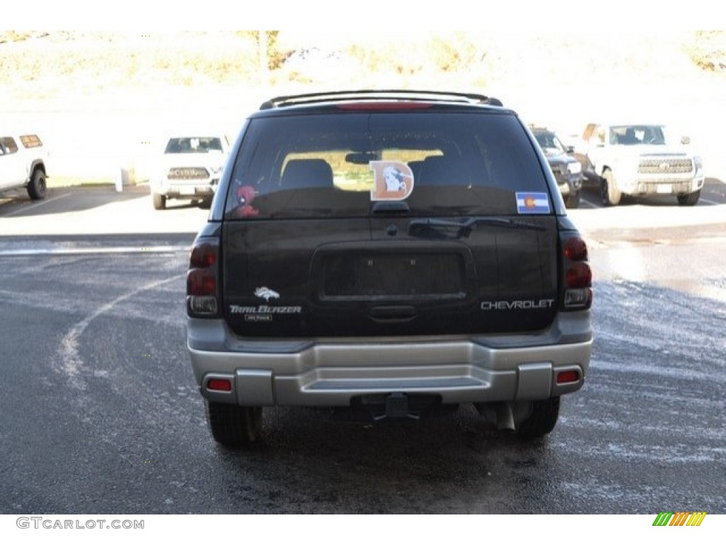 2002 TrailBlazer LTZ 4x4 - Onyx Black / Dark Pewter photo #5