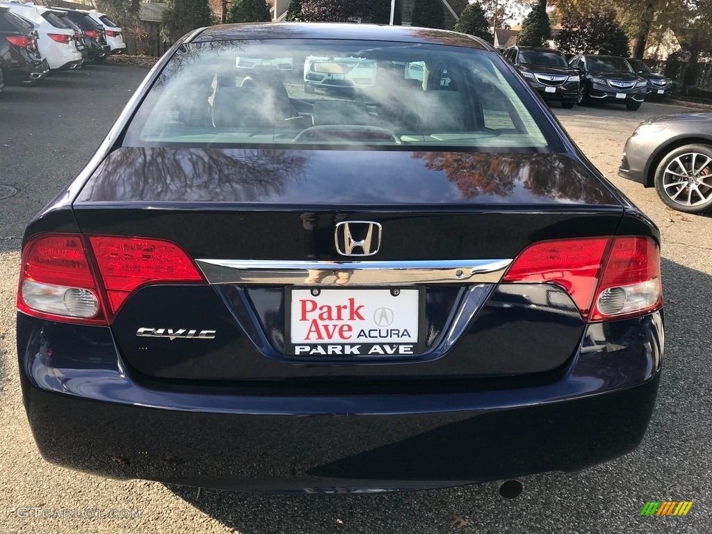 2011 Civic LX Sedan - Royal Blue Pearl / Gray photo #7