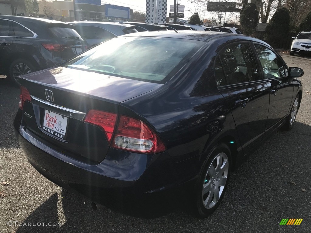 2011 Civic LX Sedan - Royal Blue Pearl / Gray photo #8