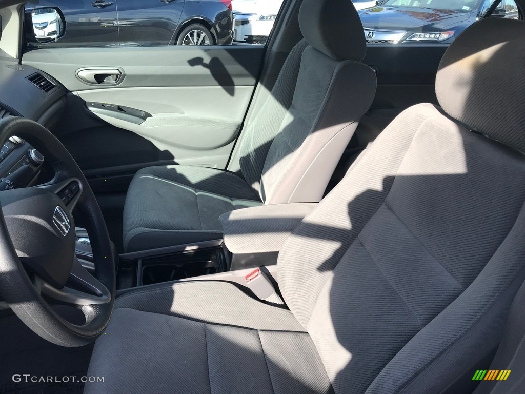 2011 Civic LX Sedan - Royal Blue Pearl / Gray photo #9