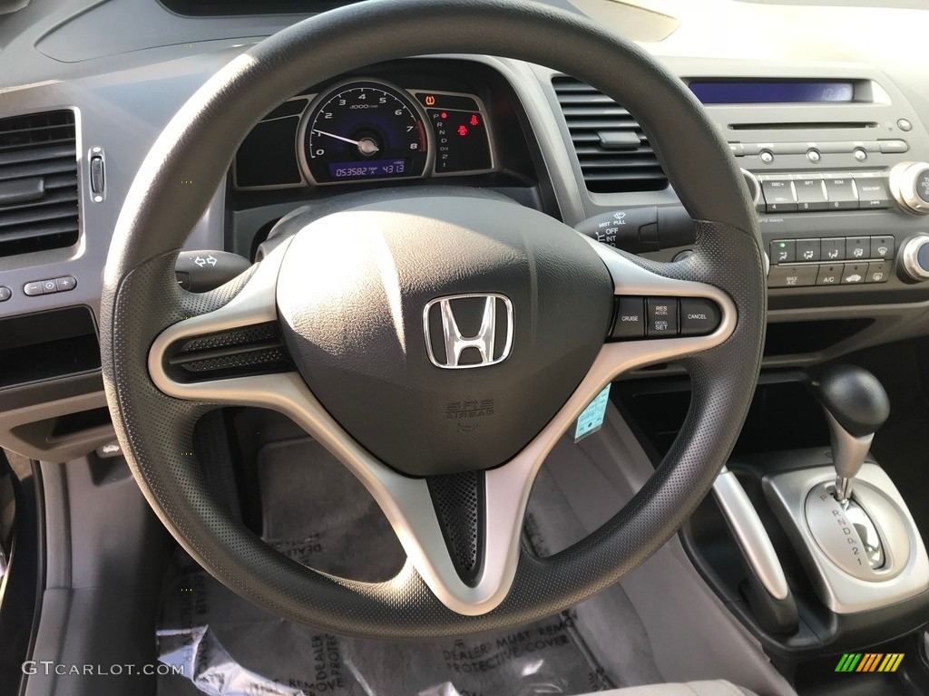 2011 Civic LX Sedan - Royal Blue Pearl / Gray photo #16