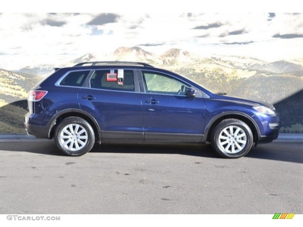 2008 CX-9 Sport AWD - Stormy Blue Mica / Black photo #2