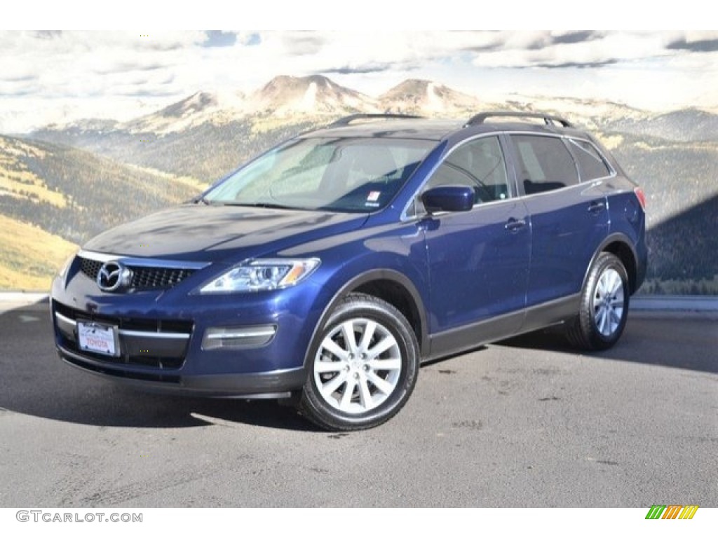 2008 CX-9 Sport AWD - Stormy Blue Mica / Black photo #5