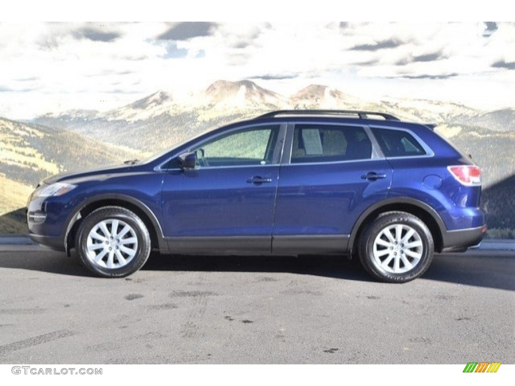 2008 CX-9 Sport AWD - Stormy Blue Mica / Black photo #6