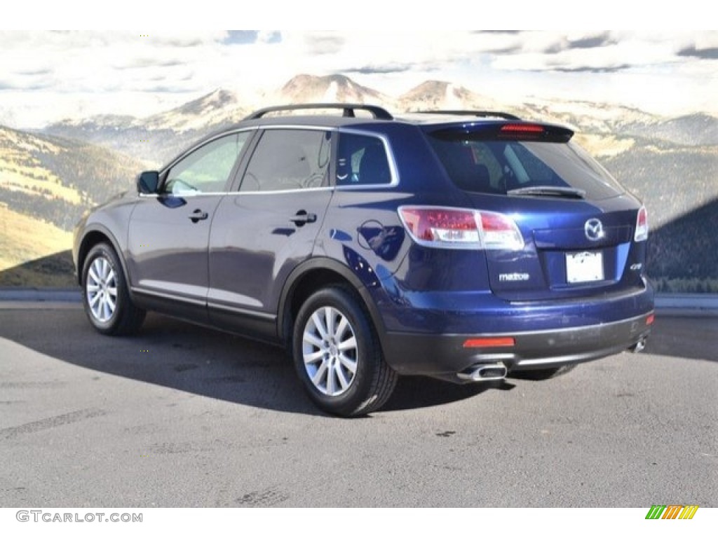 2008 CX-9 Sport AWD - Stormy Blue Mica / Black photo #8
