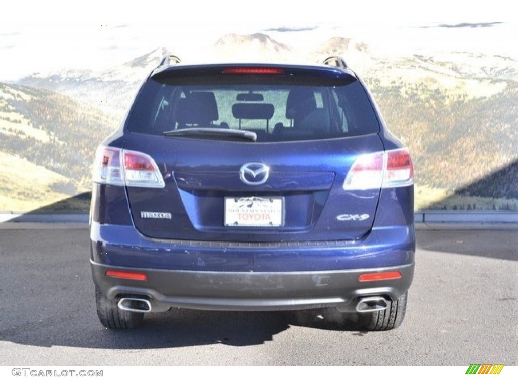 2008 CX-9 Sport AWD - Stormy Blue Mica / Black photo #9