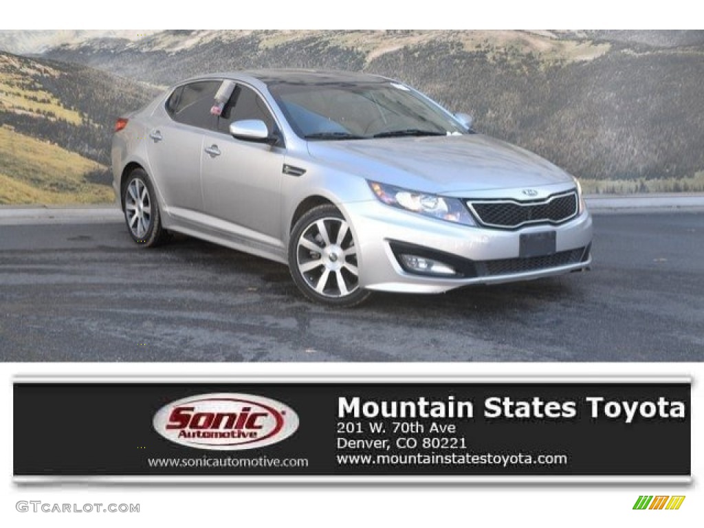 2011 Optima SX - Satin Metal / Black Sport photo #1