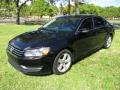 Black 2013 Volkswagen Passat 2.5L SE