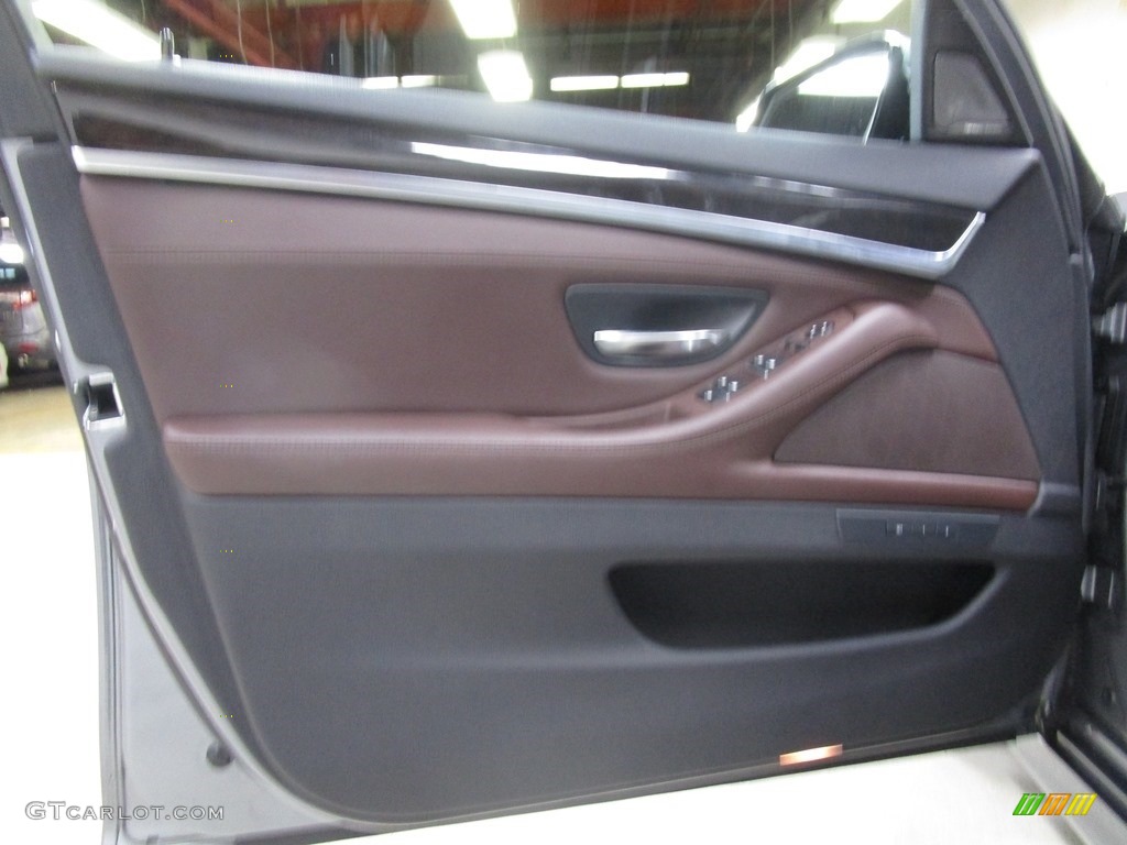 2016 5 Series 535i xDrive Sedan - Space Grey Metallic / Mocha photo #8