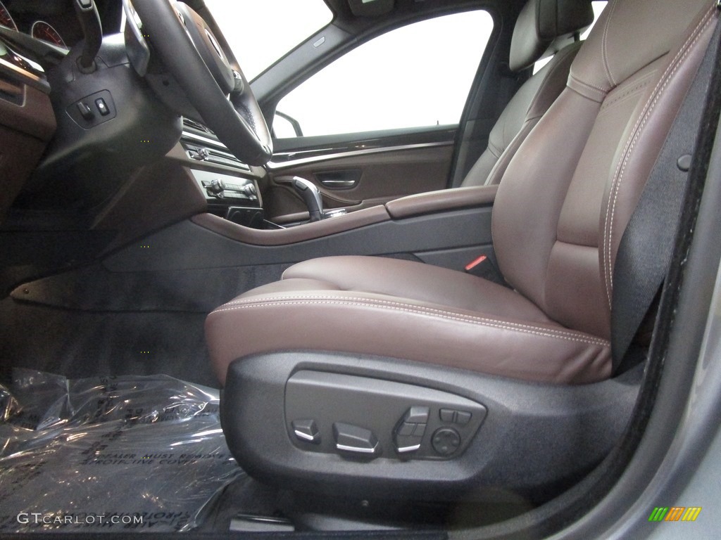 2016 5 Series 535i xDrive Sedan - Space Grey Metallic / Mocha photo #10