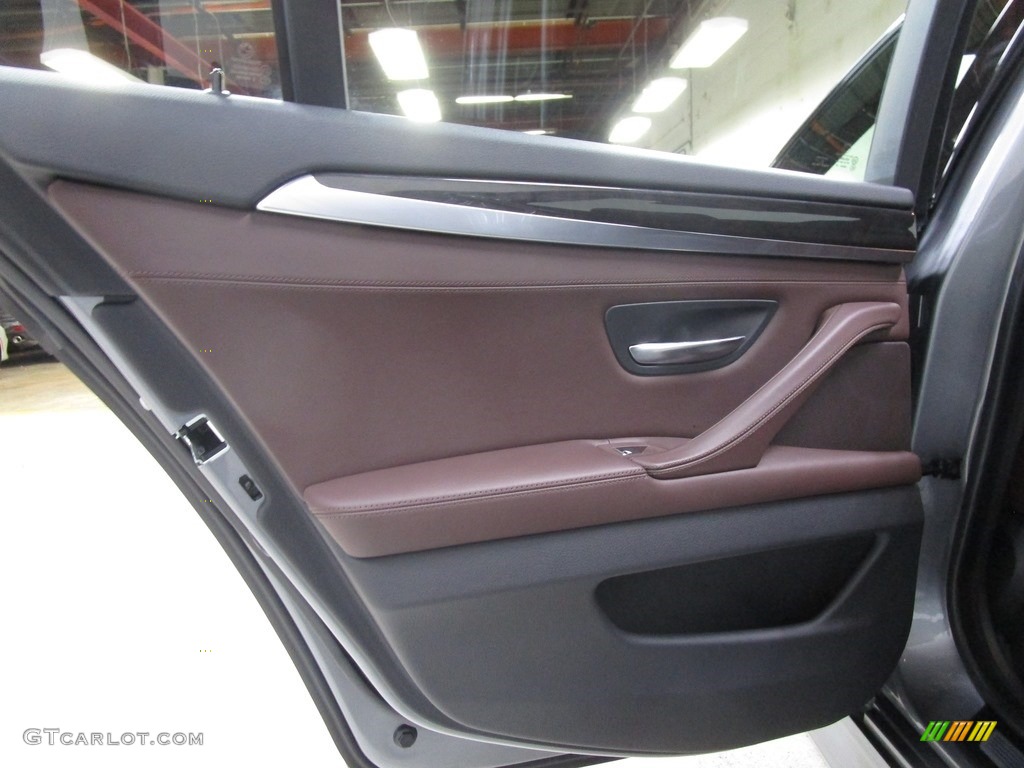 2016 5 Series 535i xDrive Sedan - Space Grey Metallic / Mocha photo #11