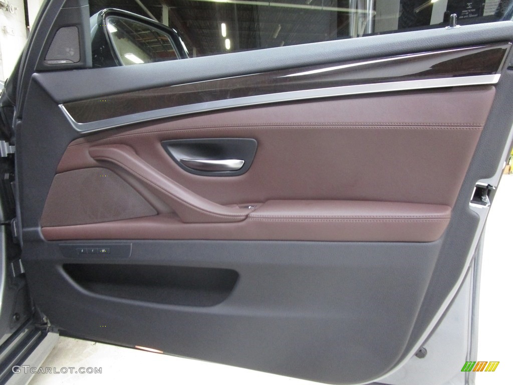 2016 5 Series 535i xDrive Sedan - Space Grey Metallic / Mocha photo #14