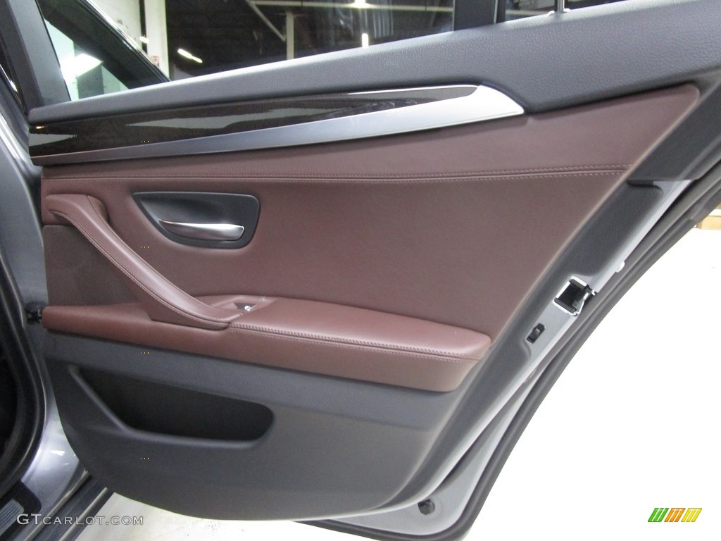 2016 5 Series 535i xDrive Sedan - Space Grey Metallic / Mocha photo #17