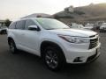 Blizzard Pearl White 2015 Toyota Highlander LE