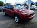 2014 Deep Cherry Red Crystal Pearl Jeep Cherokee Sport  photo #7