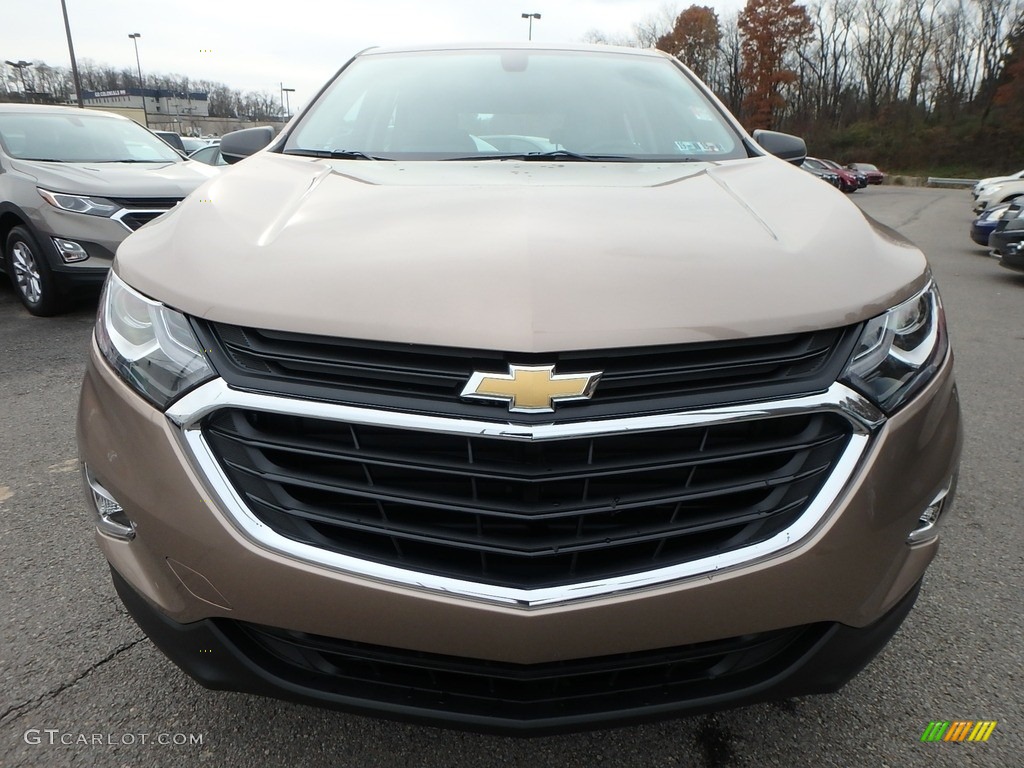 2019 Equinox LS - Sandy Ridge Metallic / Medium Ash Gray photo #2