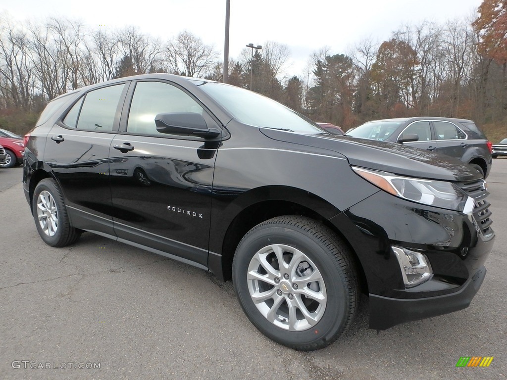 2019 Equinox LS AWD - Mosaic Black Metallic / Medium Ash Gray photo #3