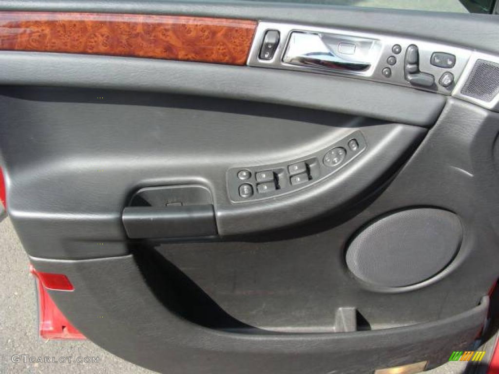 2004 Pacifica AWD - Inferno Red Pearl / Dark Slate Gray photo #6