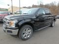 2018 Shadow Black Ford F150 XLT SuperCrew 4x4  photo #4