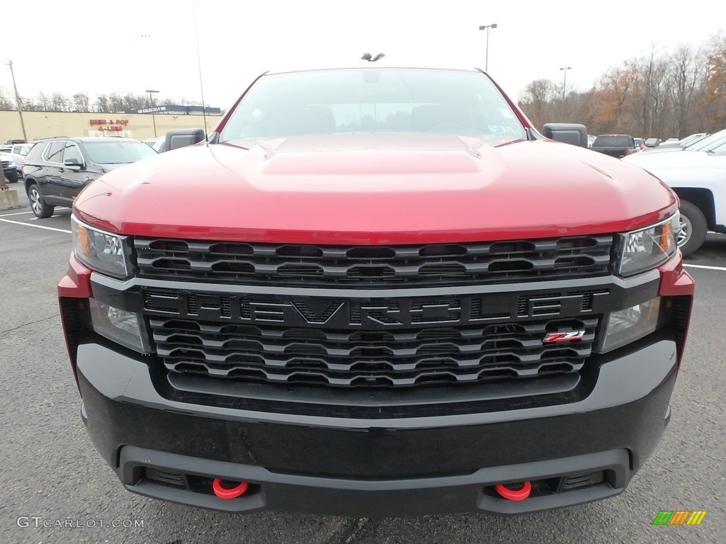 2019 Silverado 1500 Custom Z71 Trail Boss Double Cab 4WD - Cajun Red Tintcoat / Jet Black photo #2