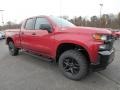 Front 3/4 View of 2019 Silverado 1500 Custom Z71 Trail Boss Double Cab 4WD